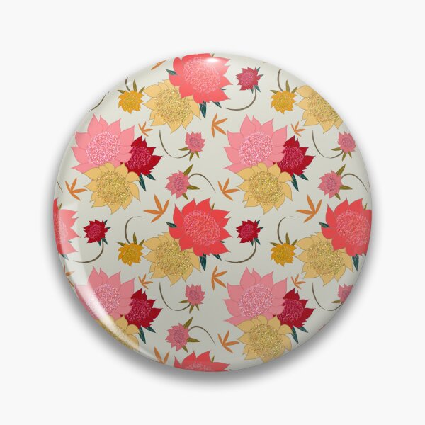 Item preview, Waltzing Waratahs Peaches & Cream designed and sold by Rubivioleta.