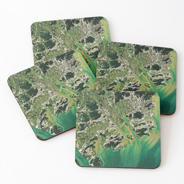 Item preview, satellite image of Macao designed and sold by Mauswohn.