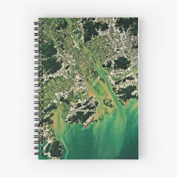 Item preview, satellite image of Macao designed and sold by Mauswohn.