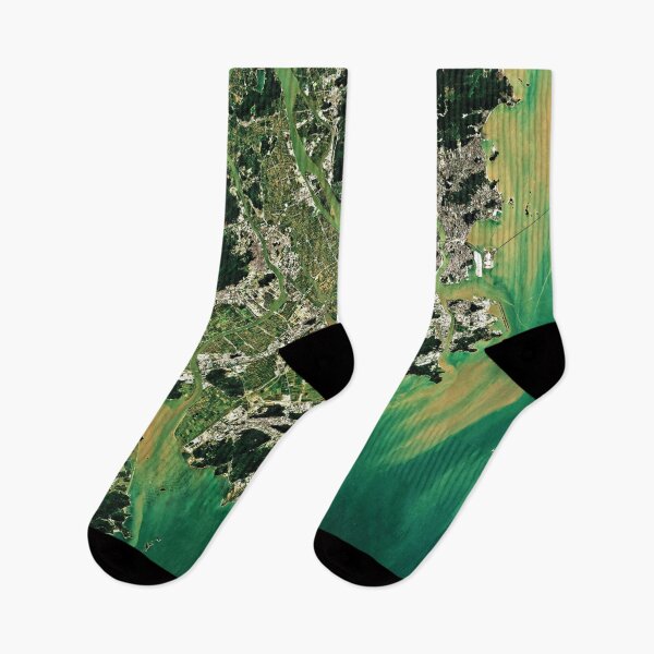 Item preview, satellite image of Macao designed and sold by Mauswohn.
