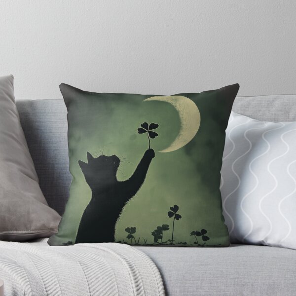 Item preview, Cat Silhouette - St. Patrick’s Day  designed and sold by SheilasDigitalStudio.