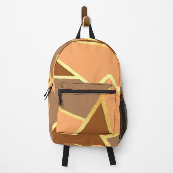 Item preview, Abstract Geometric Design in brown and gold designed and sold by CreaTwinkles.
