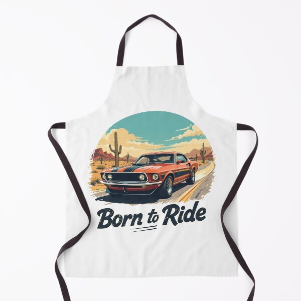 Item preview, Born to Ride - Retro Classic Muscle Car Aesthetic designed and sold by EnigmaVoid.