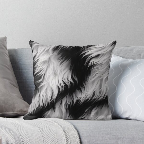 Item preview, Black & White Fur Pattern | Seamless Elegant Design designed and sold by Aramdesing.