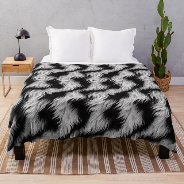 Item preview, Black & White Fur Pattern | Seamless Elegant Design designed and sold by Aramdesing.