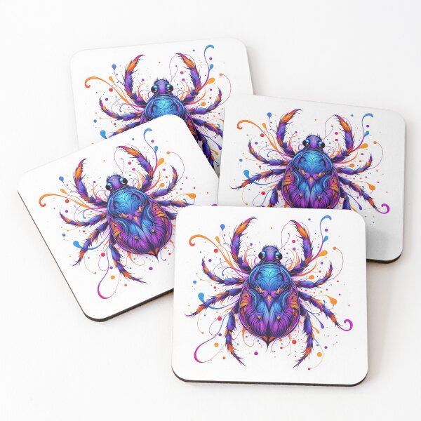 Item preview, Psychedelic Tick – Nature’s Tiny Vampire designed and sold by electronist.