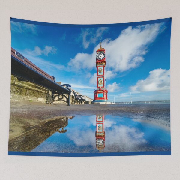 Item preview, Weymouth Clock Tower Reflection designed and sold by Alisonchambers2.