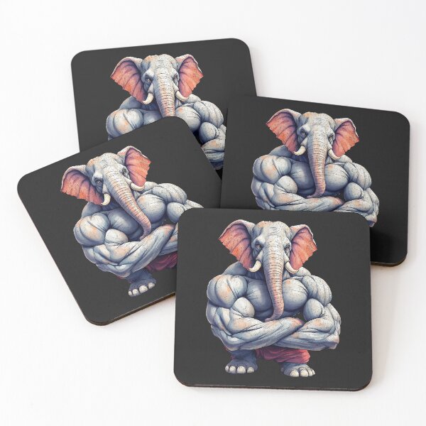 Item preview, Big Muscular Eelephant designed and sold by AwesomeBeyondLimits.