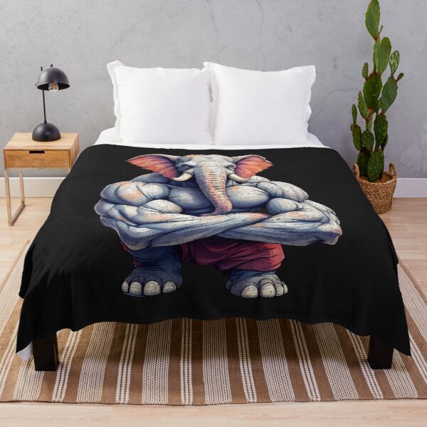 Item preview, Big Muscular Eelephant designed and sold by AwesomeBeyondLimits.