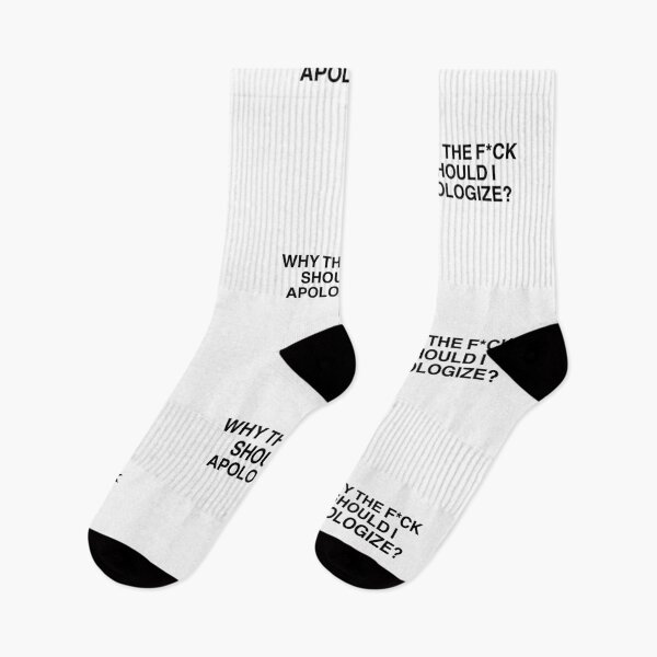 Item preview, “Why The F*ck Should I Apologize? - Bold Statement Design” designed and sold by vi.besstore .