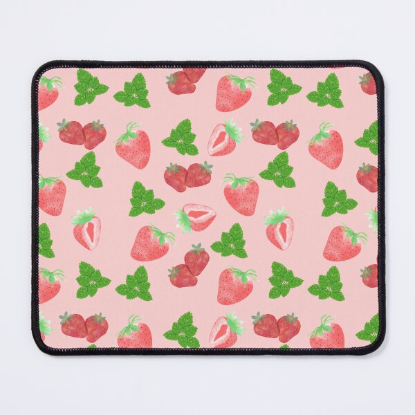 Item preview, Sweet & Juicy: Seamless Strawberry Pattern designed and sold by TheDerpyCanine.