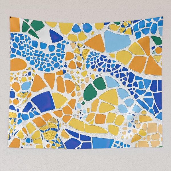 Artikelvorschau, Barcelona Gaudi inspiriert entworfen und verkauft von ArtHouseNiklas.