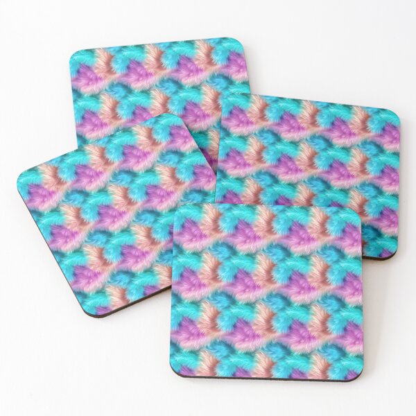 Item preview, Colorful Fur Texture | Seamless Soft & Fluffy Pattern designed and sold by Aramdesing.