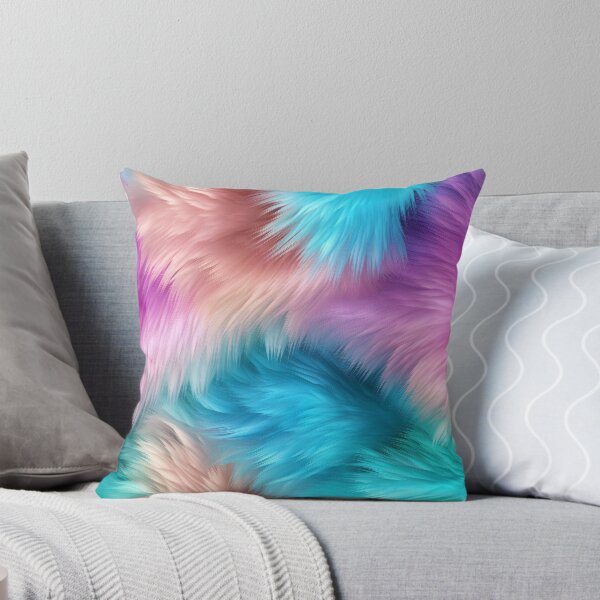 Item preview, Colorful Fur Texture | Seamless Soft & Fluffy Pattern designed and sold by Aramdesing.