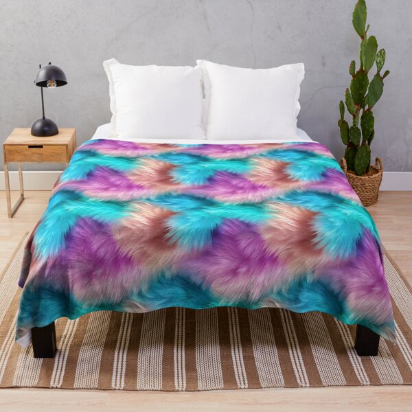 Item preview, Colorful Fur Texture | Seamless Soft & Fluffy Pattern designed and sold by Aramdesing.