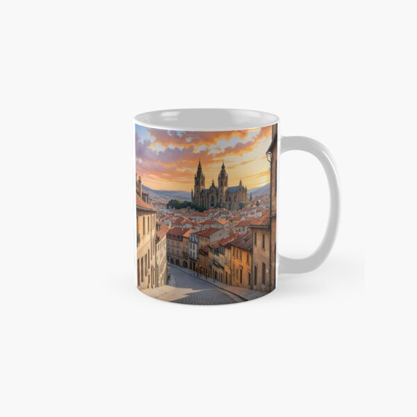 Item preview, Santiago de Compostela: Sunset Cathedral Splendor designed and sold by LSV-Art.