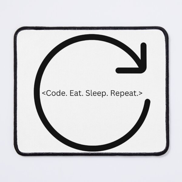 Item preview, Code Eat Sleep Repeat designed and sold by JaegerZA.