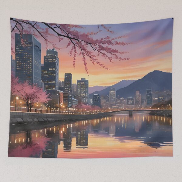 Item preview, Seoul, South Korea: Modern Skyscrapers & Timeless Tradition designed and sold by LSVart.