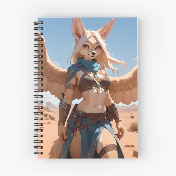 Item preview, Winged Fennec Fox Girl designed and sold by CattoriHanzo.