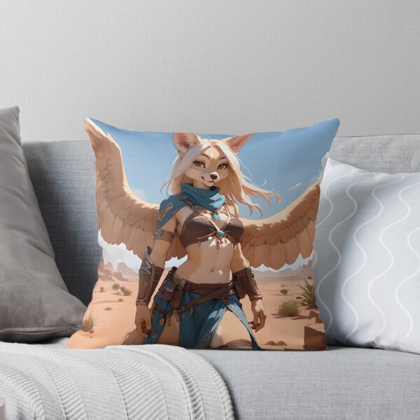 Item preview, Winged Fennec Fox Girl designed and sold by CattoriHanzo.