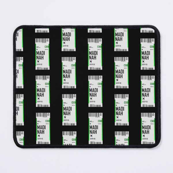 Item preview, Madinah Boarding Pass Saudi Arabia Travel Ticket Sticker designed and sold by TulipaGraphics.