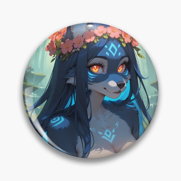 Item preview, Blue Forest Spirit designed and sold by CattoriHanzo.
