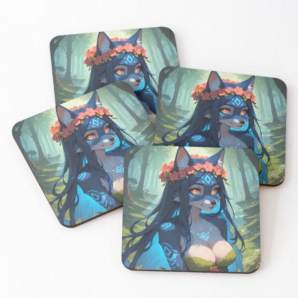 Item preview, Blue Forest Spirit designed and sold by CattoriHanzo.