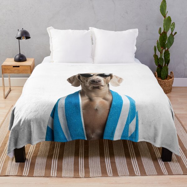Item preview, Weimaraner beach boy designed and sold by Dog Lover Club.