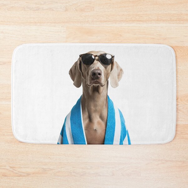 Item preview, Weimaraner beach boy designed and sold by Dog Lover Club.