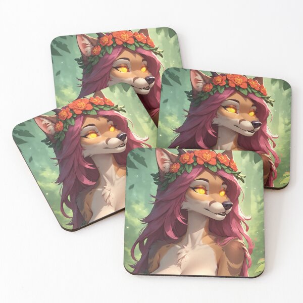 Item preview, Flower Crown Vixen designed and sold by CattoriHanzo.