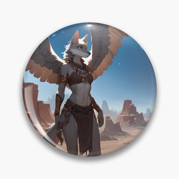 Item preview, Winged Furry in the Desert designed and sold by CattoriHanzo.