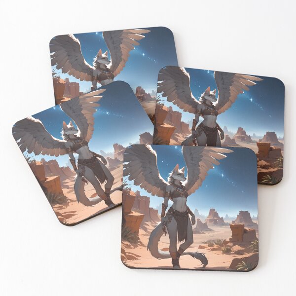 Item preview, Winged Furry in the Desert designed and sold by CattoriHanzo.
