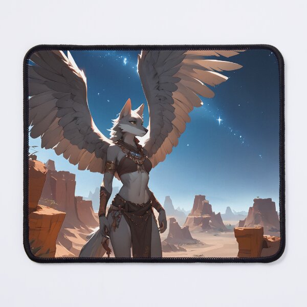Item preview, Winged Furry in the Desert designed and sold by CattoriHanzo.