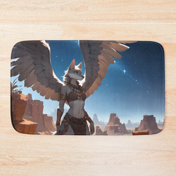 Item preview, Winged Furry in the Desert designed and sold by CattoriHanzo.