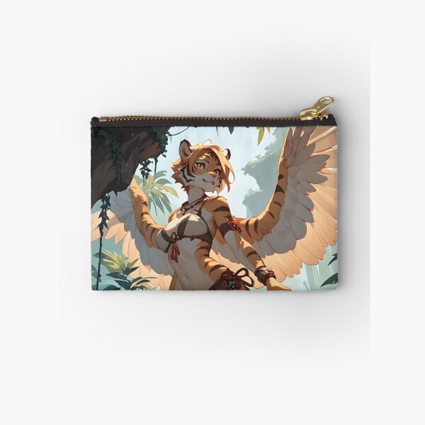 Item preview, Winged Anthro Tiger Girl designed and sold by CattoriHanzo.