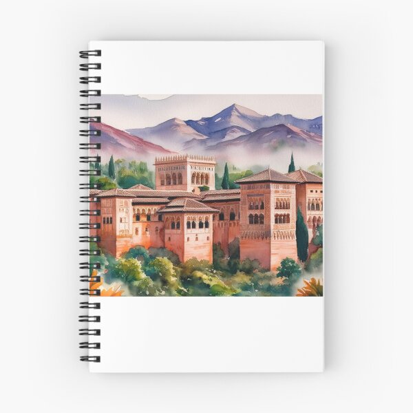 Item preview, Granada - "The Alhambra among the Mountains" designed and sold by StormArte.