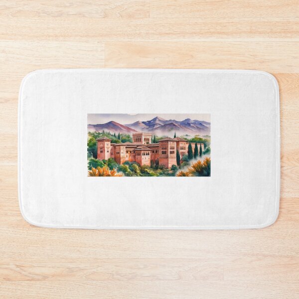 Item preview, Granada - "The Alhambra among the Mountains" designed and sold by StormArte.