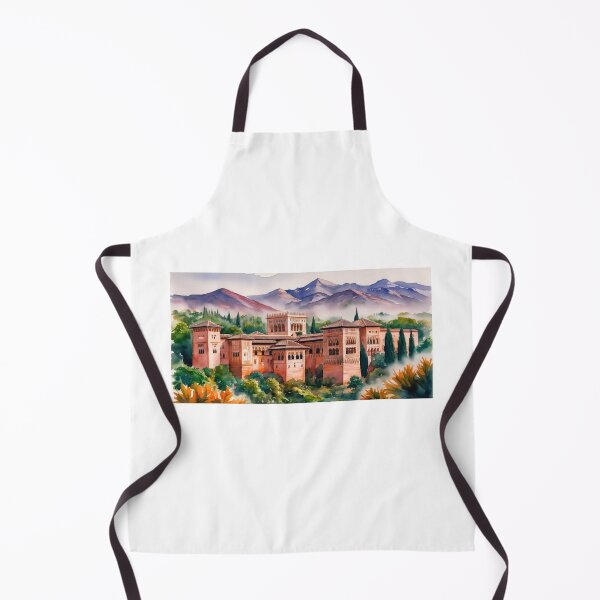 Item preview, Granada - "The Alhambra among the Mountains" designed and sold by StormArte.