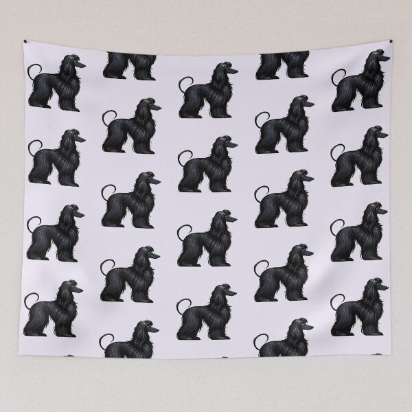 Item preview, Afghan Hound (Black) designed and sold by Fanverse Merchandise.
