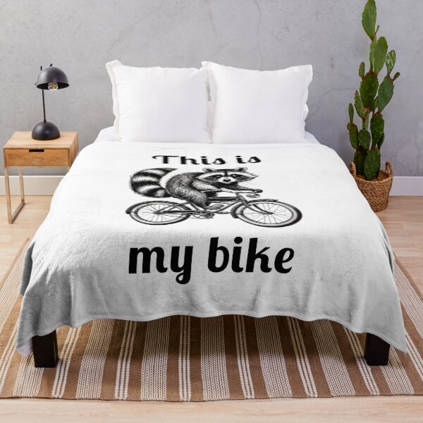 Item preview, Happy Cycling Raccoo designed and sold by Fleetwood1994.