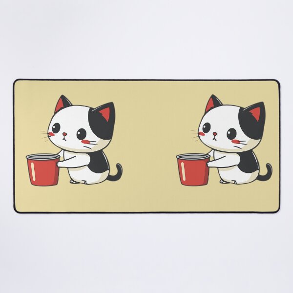 Item preview, Red eared cat designed and sold by FluffyGallery.