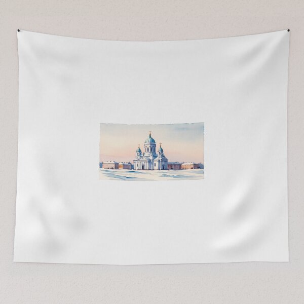 Item preview, Helsinki - "Helsinki Cathedral in Winter" designed and sold by StormArte.