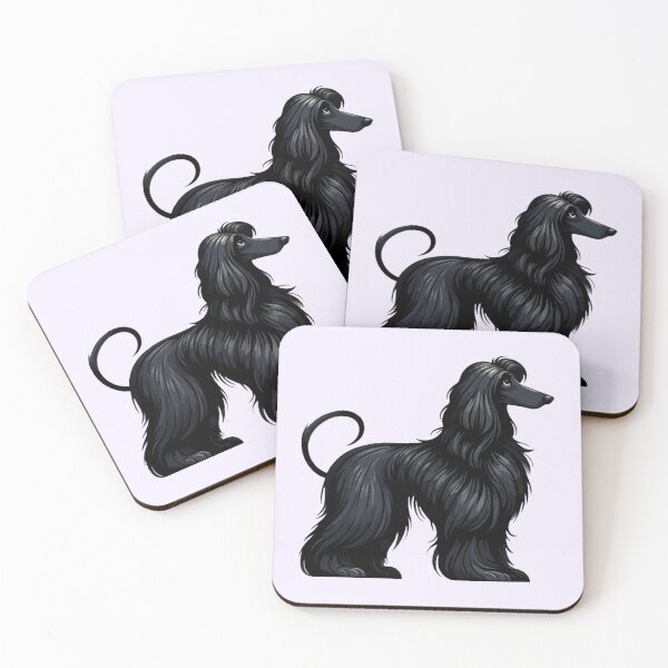 Item preview, Afghan Hound (Black) designed and sold by Fanverse Merchandise.