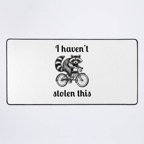 Item preview, Happy Cycling Raccoo designed and sold by Fleetwood1994.