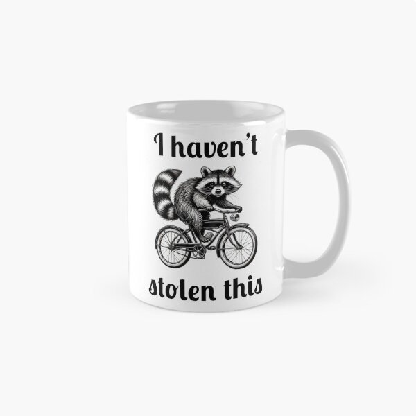 Item preview, Happy Cycling Raccoo designed and sold by Fleetwood1994.