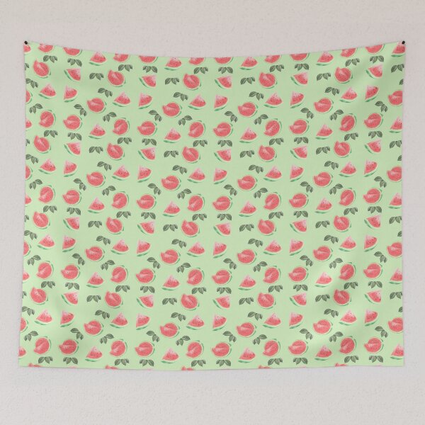 Item preview, Slice of Summer: Watermelon Seamless Pattern designed and sold by TheDerpyCanine.