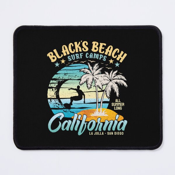 Item preview, Blacks Beach Surf Camp La Jolla San Diego California designed and sold by eclecTEEq.