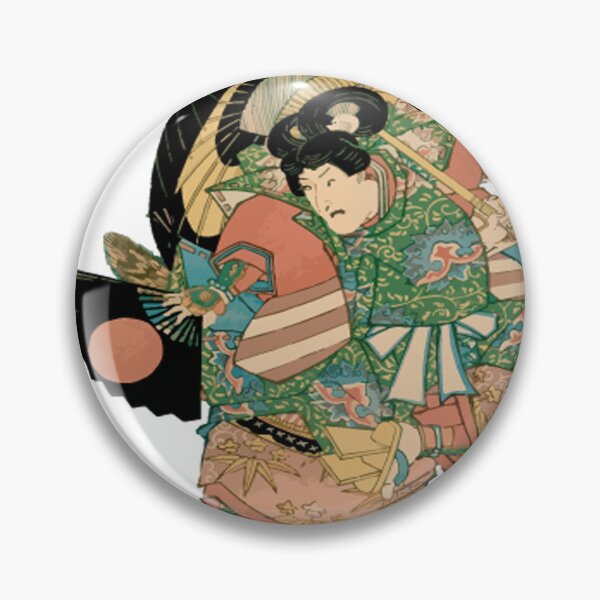 Item preview, Ukiyo-e japanese samurai  designed and sold by FunkyBeaver.