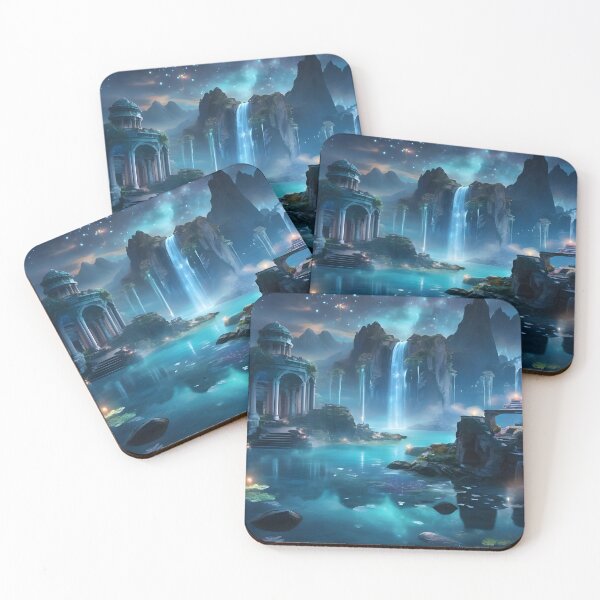 Item preview, Mystical Landscape: Enchanted Realms designed and sold by Glitchart66.