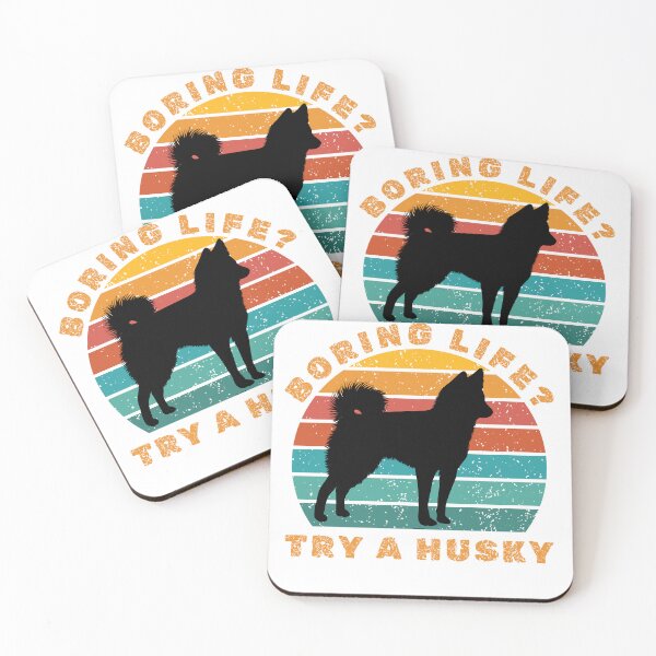 Item preview, Husky silhouette before sunset designed and sold by ZingasShirtShop.